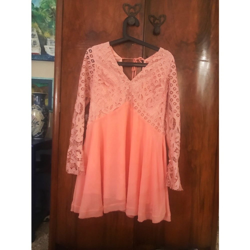Tularosa skylar dress in rose